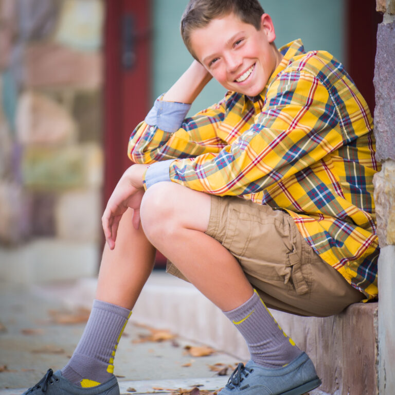 Smiling Child After Receiving Treatment From Sweetwater